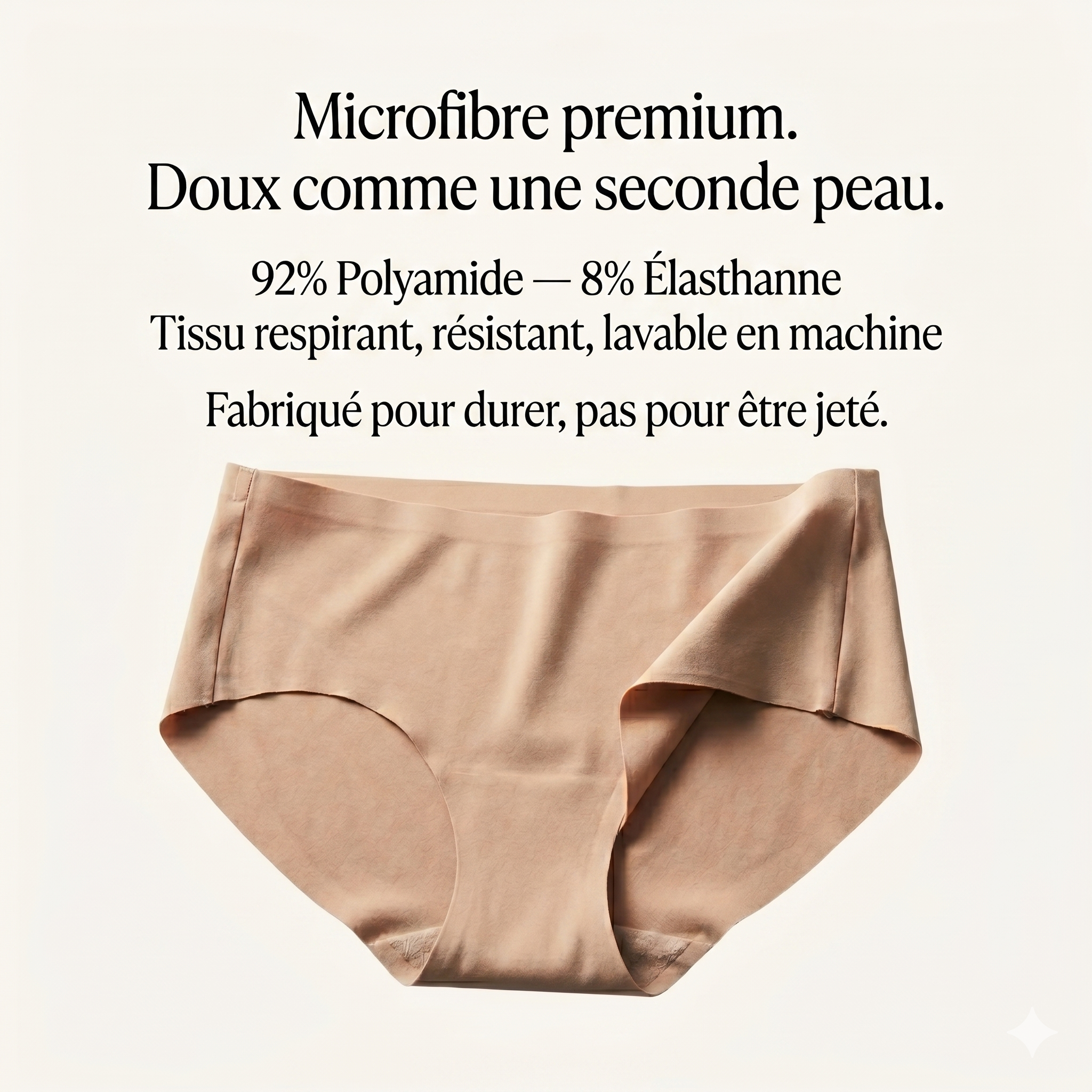Culottes taille haute sans couture