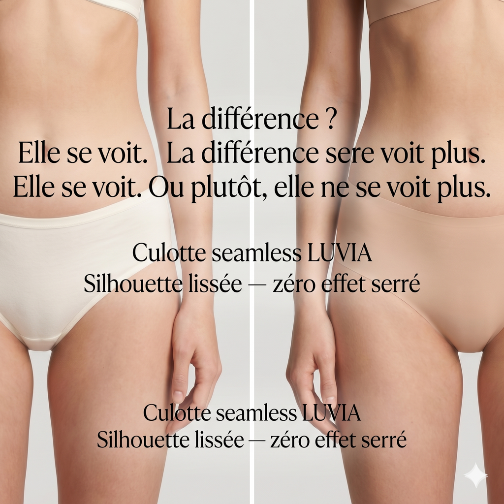 Culottes taille haute sans couture