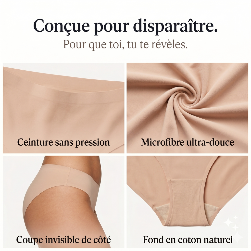 Culottes taille haute sans couture